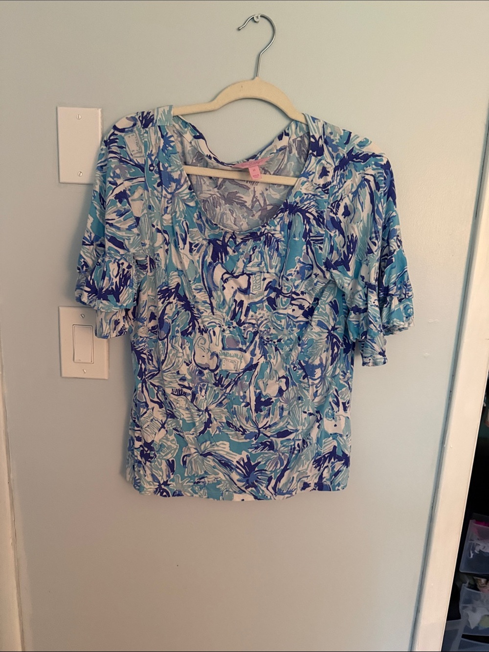 Lilly Pulitzer Short-Sleeve Scoop Neck Tee